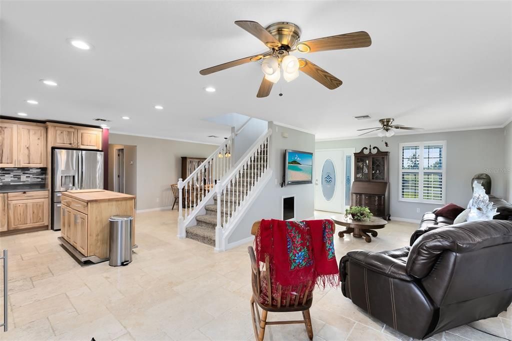 Living Room and part of Kitchen