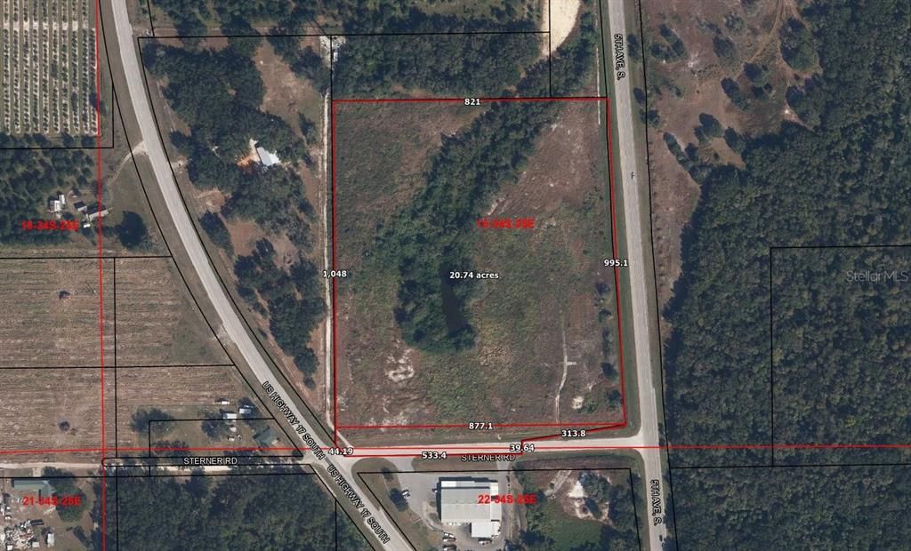 20-Acre Prime Heavy Industrial Lot US Hwy 17