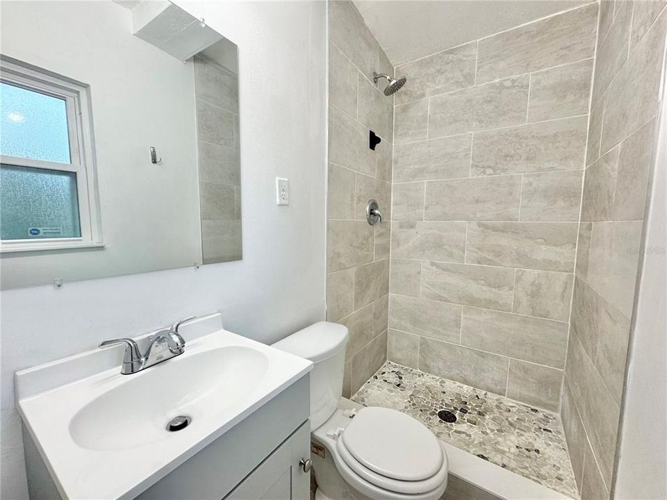 Primary en-suite with walk-in shower