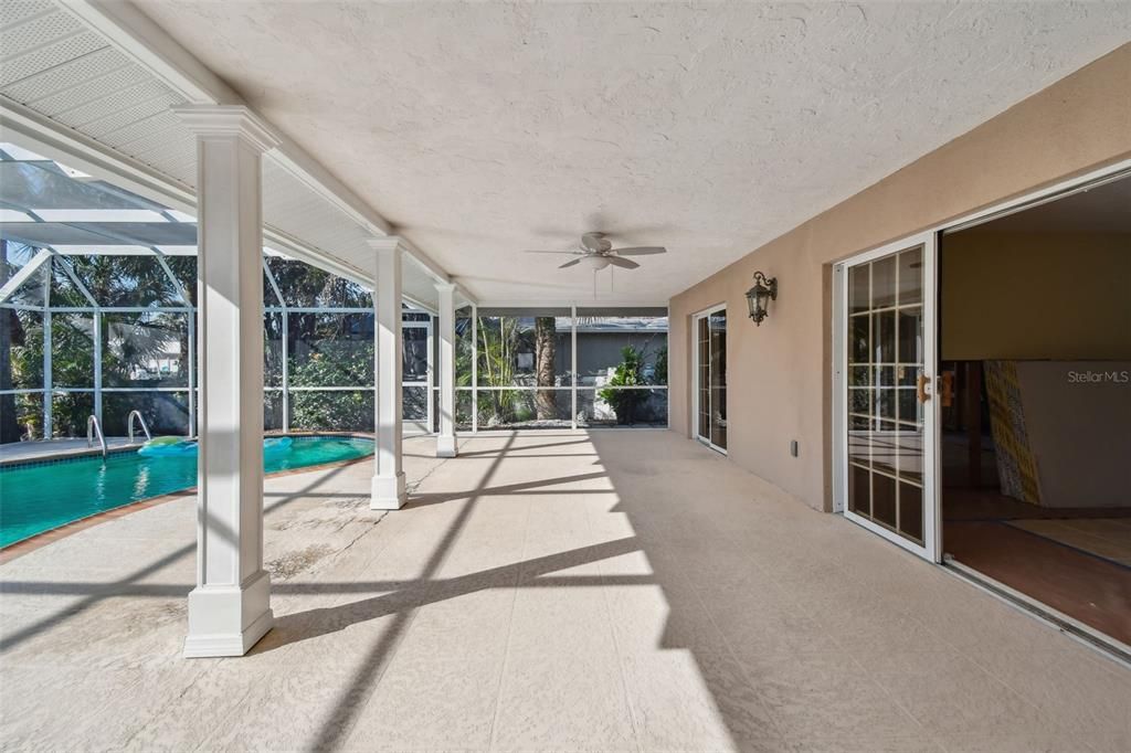 Large covered porch.