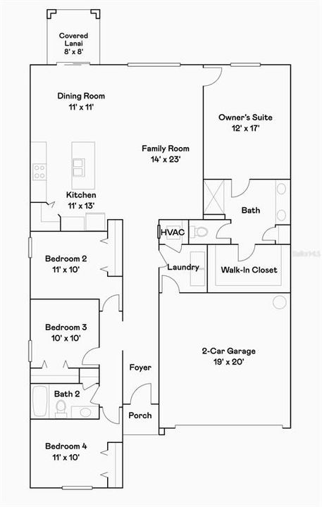 For Rent: $2,549 (4 beds, 2 baths, 1936 Square Feet)