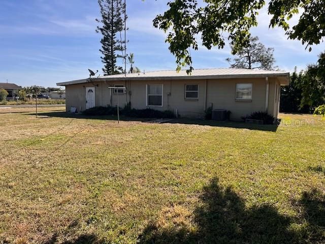 Large corner lot with big back yard