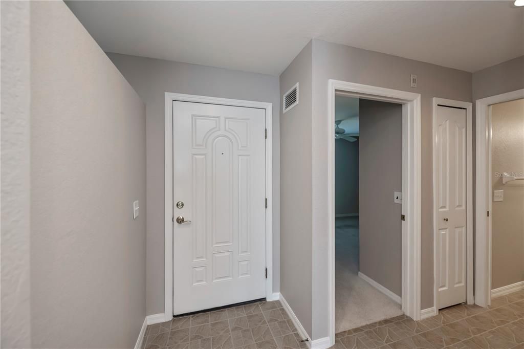 front entry foyer