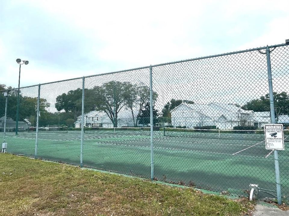 Tennis courts