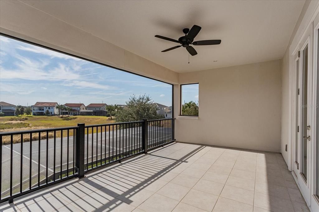 Screened Balcony off Primary Bedroom