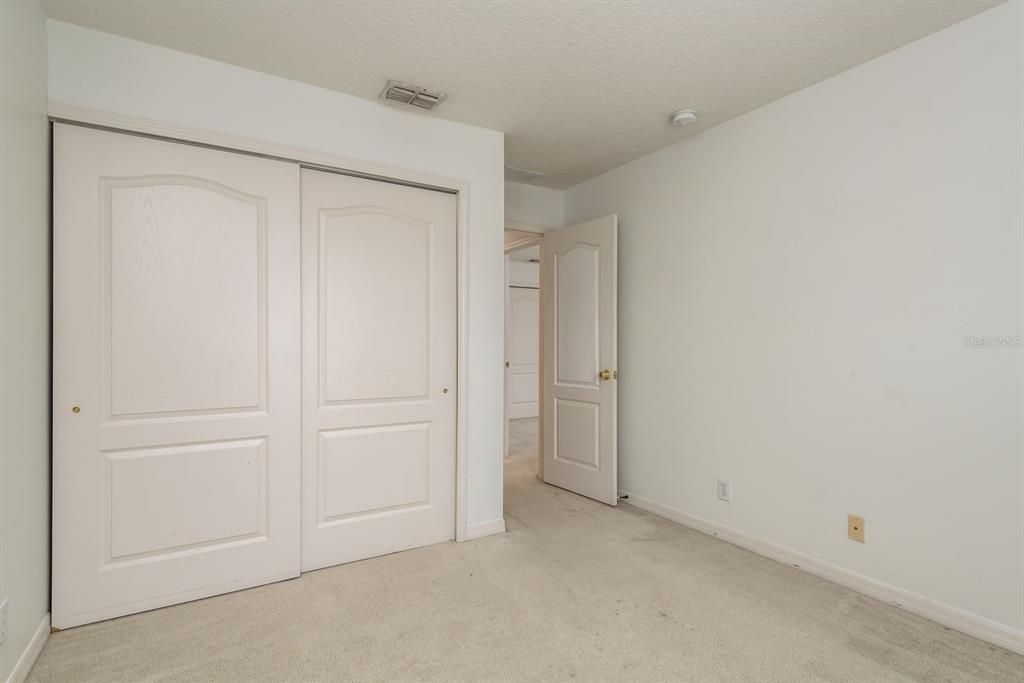 3rd Bedroom with closet