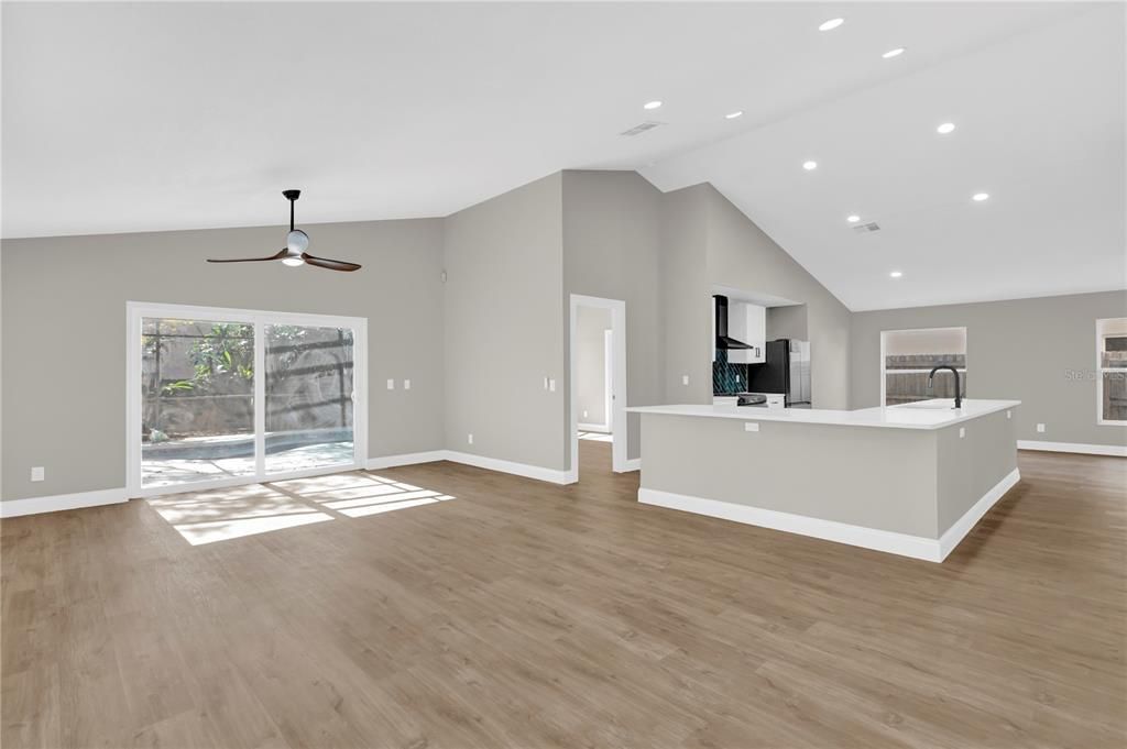 Open Concept Floor-plan