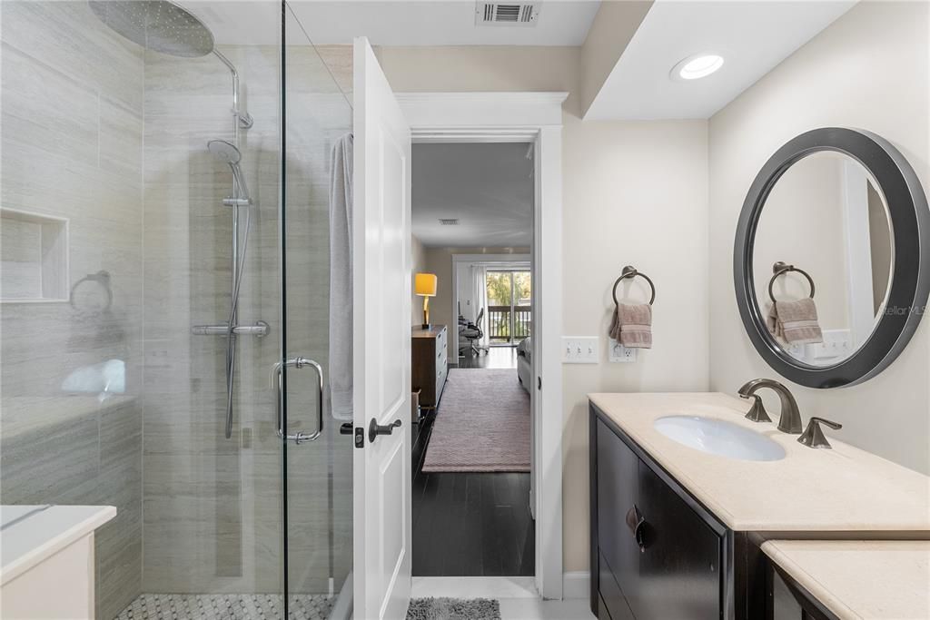 Ensuite Bath w/Remodeled Shower