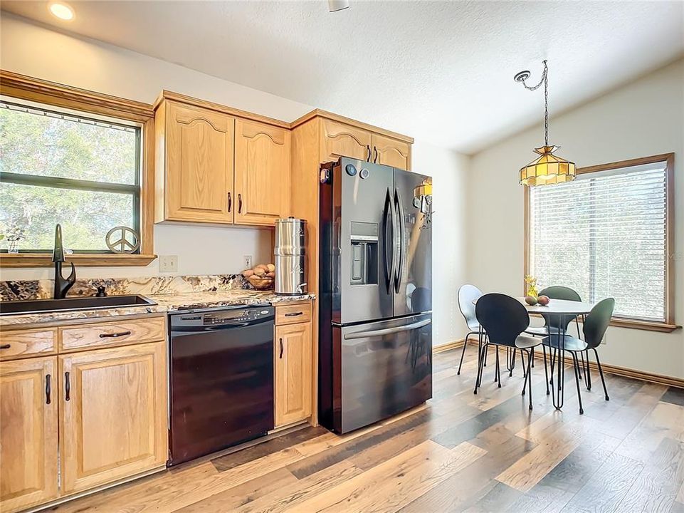 kitchen with nook