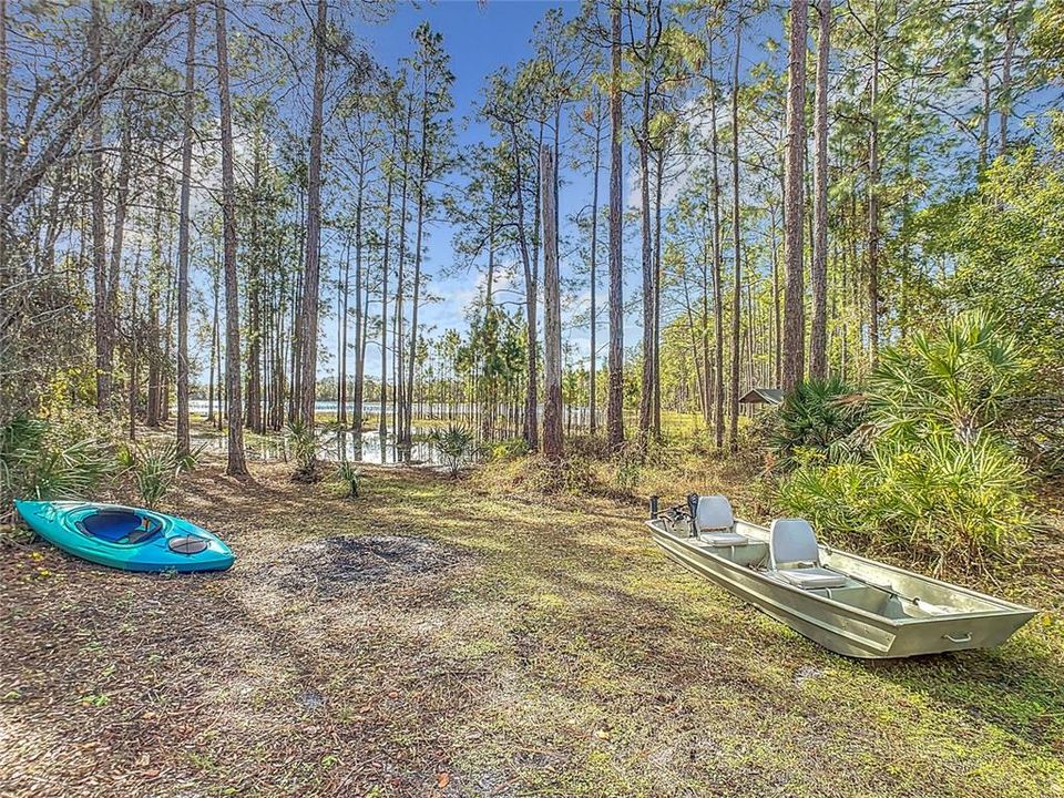 Sand Lake -great fishing & Kayaking