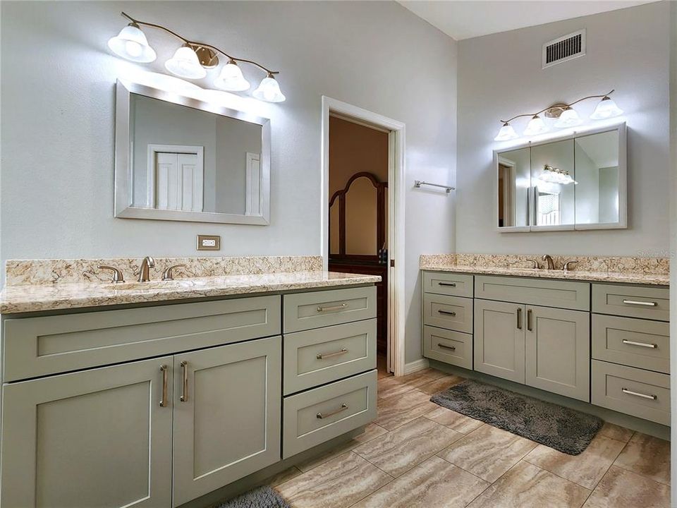 Master Bath Dual Vanity