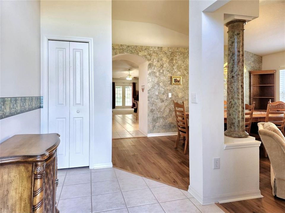 Front Foyer w/ Coat Closet