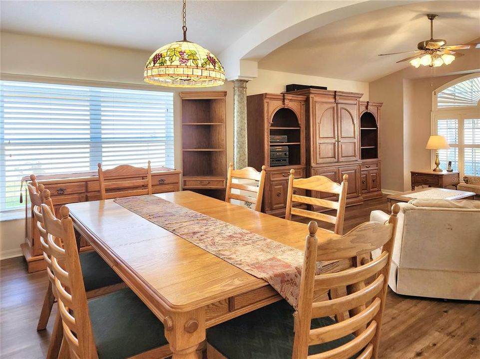 Front Formal Dining and Living Room Combo