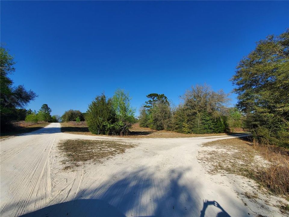 this road to the right is SW 25th Lane with several new houses