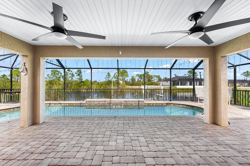 The Screened Lanai is Perfect for Enjoying Florida Sunshine