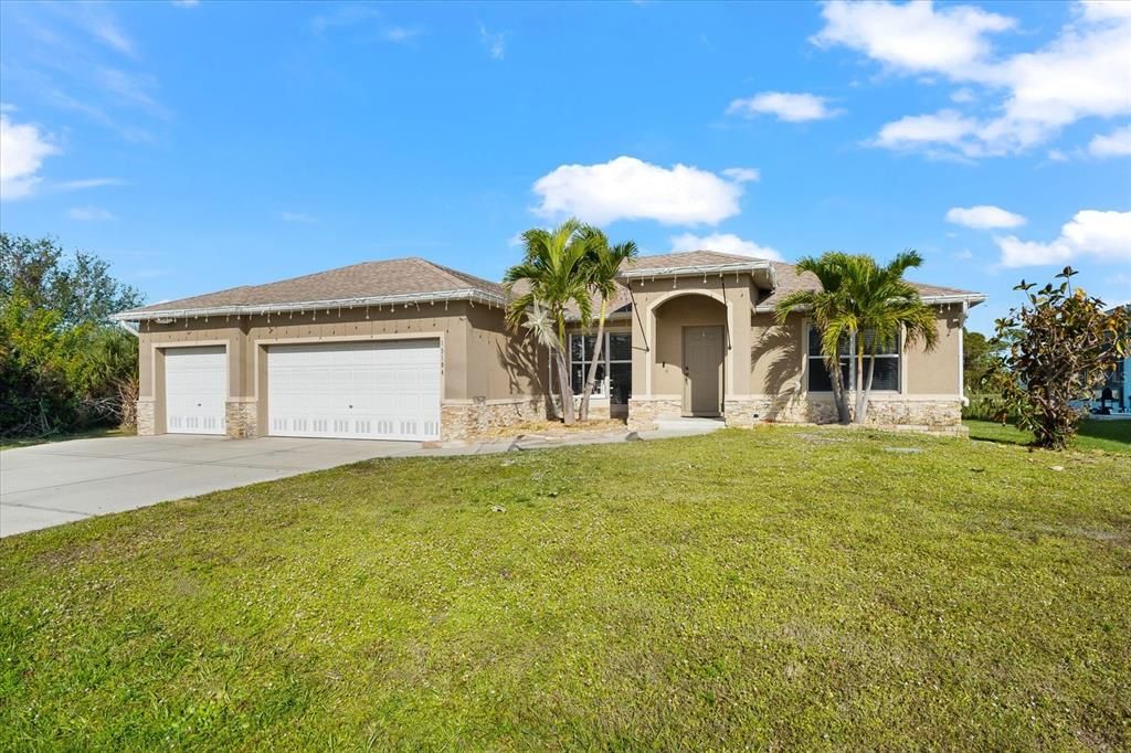 Spacious 3-Car Garage for all your Storage Needs