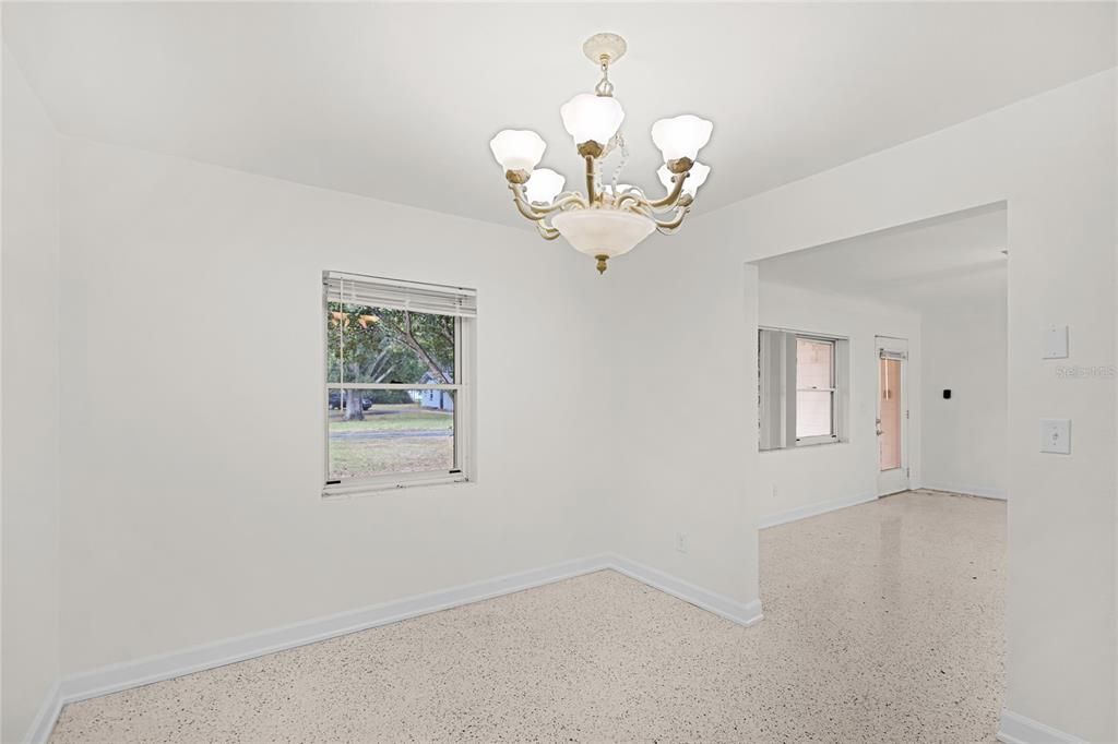 Dining room/office at front of house, next to front living room