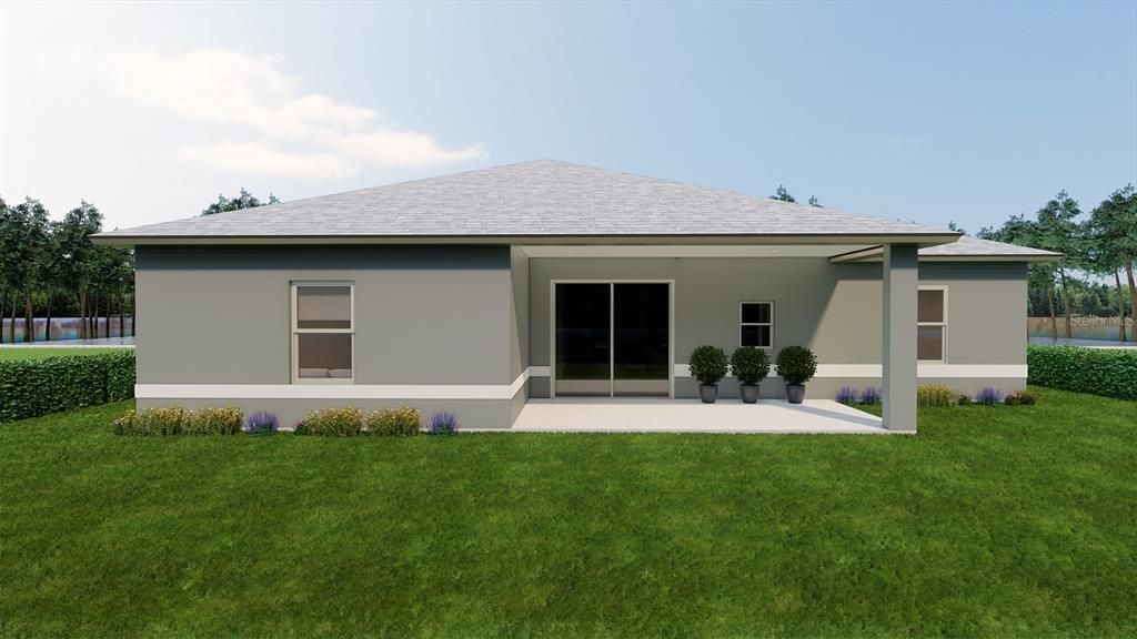 Back of house (Render)