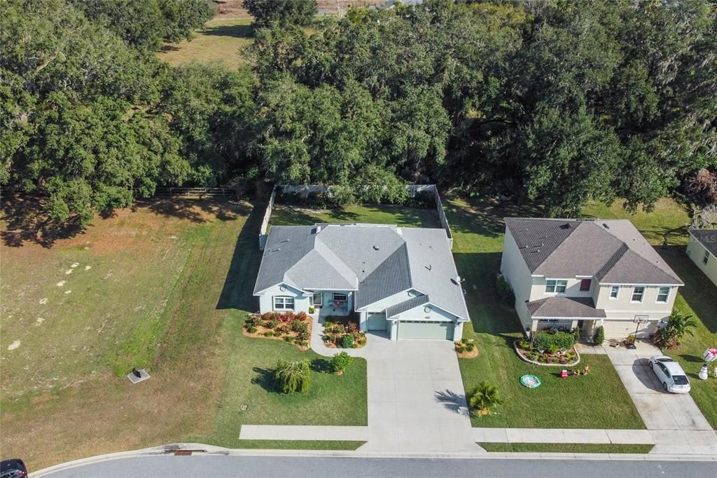 AERIAL SHOT- BEAUTIFUL PROPERTY