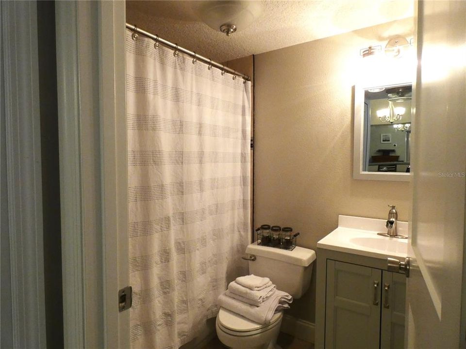 Guest Bathroom with tub