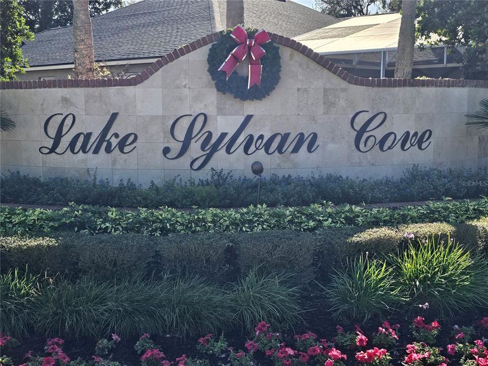 Entrance to Lake Sylvan Cove