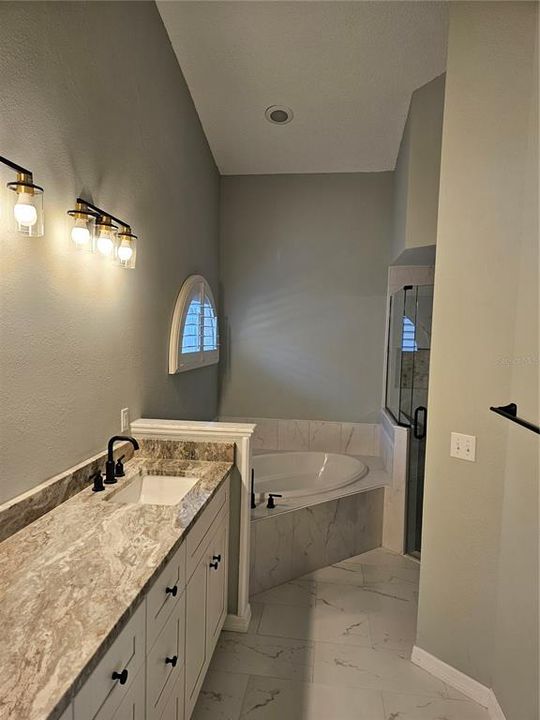 Master Bath to Glass Shower