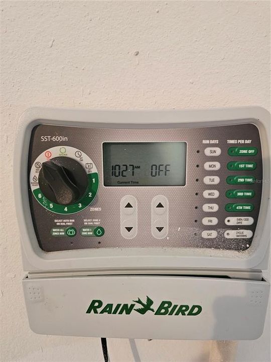 Rainbird Sprinkler System in top working order