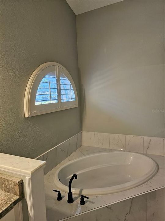 Closer look at Garden Tub