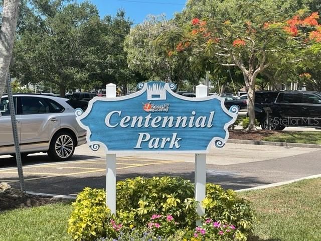 Centennial Park in Venice Historic District