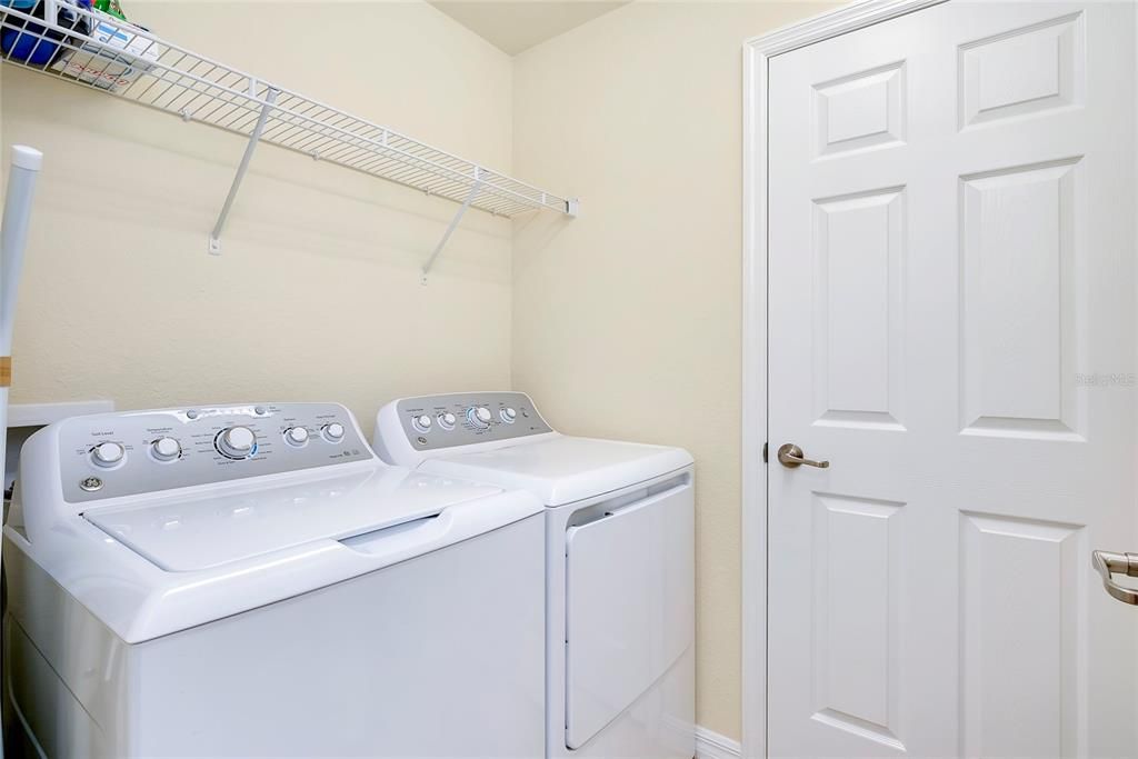 Laundry Room and Mechanical Closet