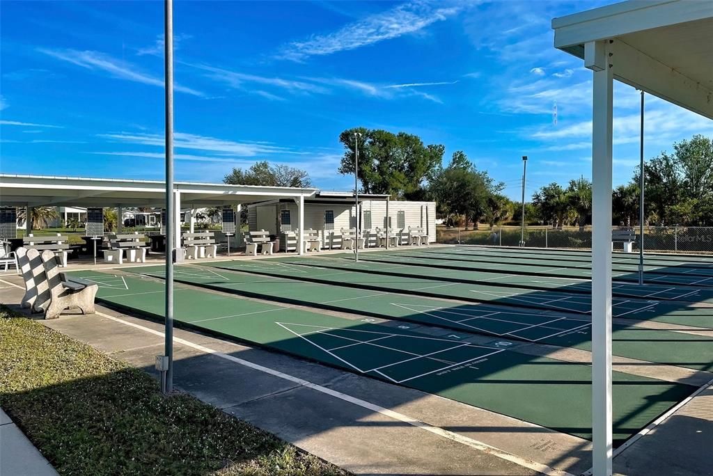 LAKESIDE CLUB - SHUFFLEBOARD SKILLS ANYONE?