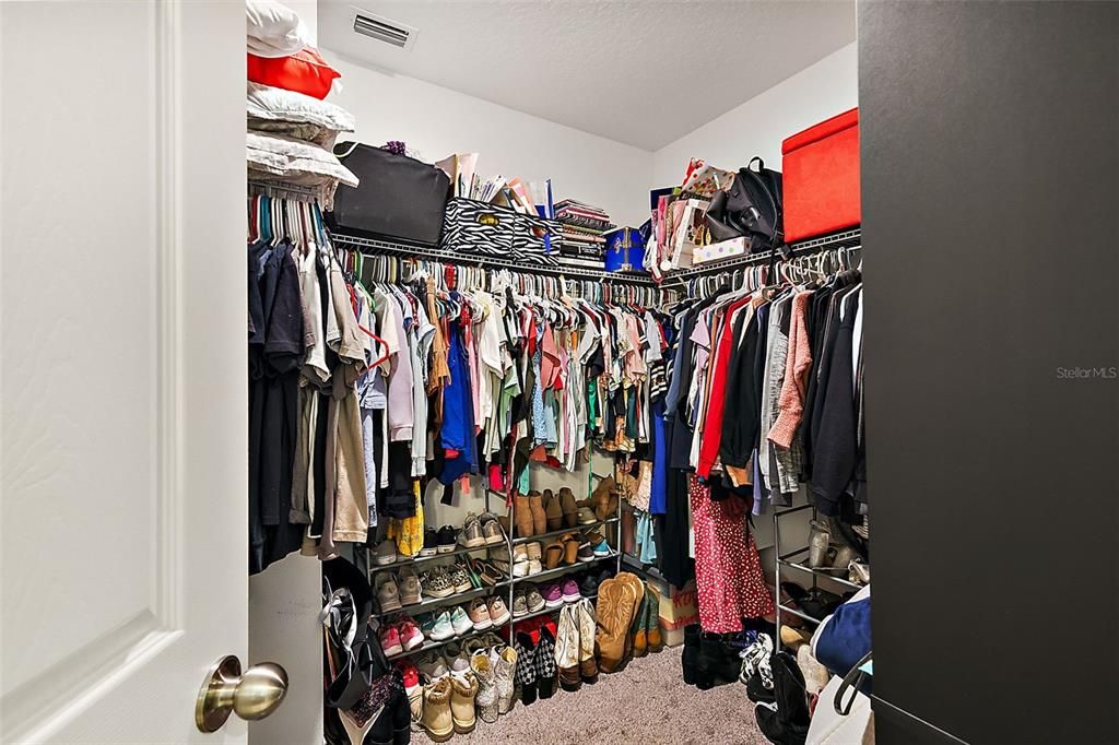 Primary Walk-In Closet