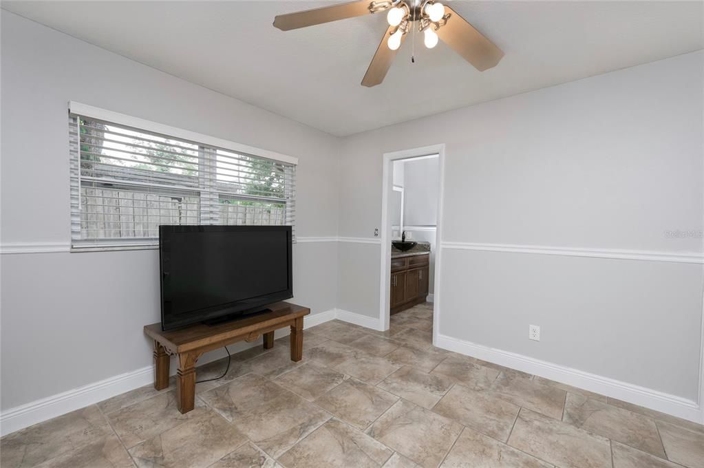 Bedroom #3 attached to Jack and Jill bath