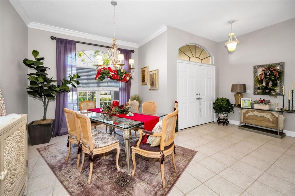 Formal dining room