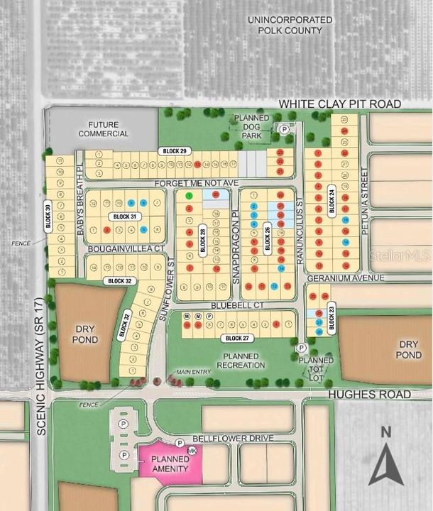 Scenic Terrace Sitemap