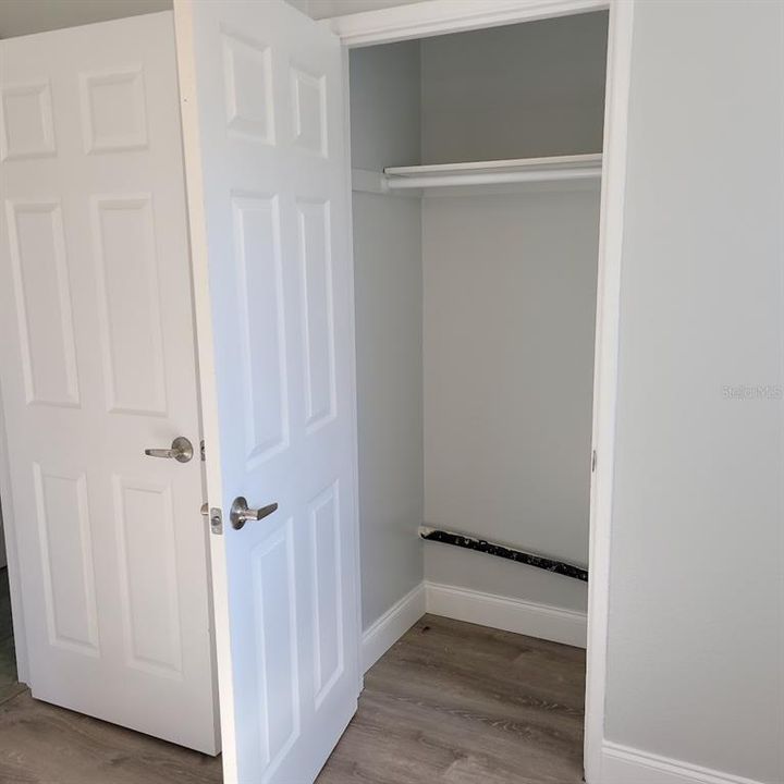 3rd bedroom closet