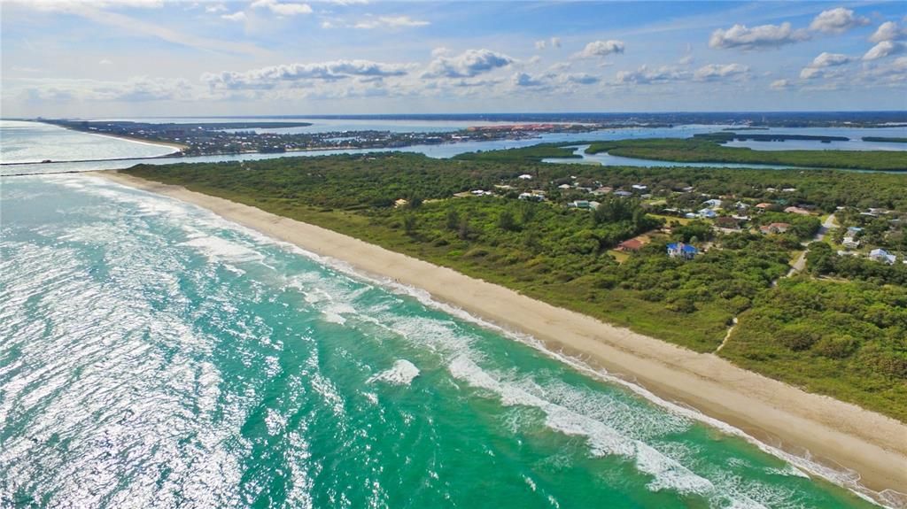 Fort Pierce Shores Looking South to Inlet