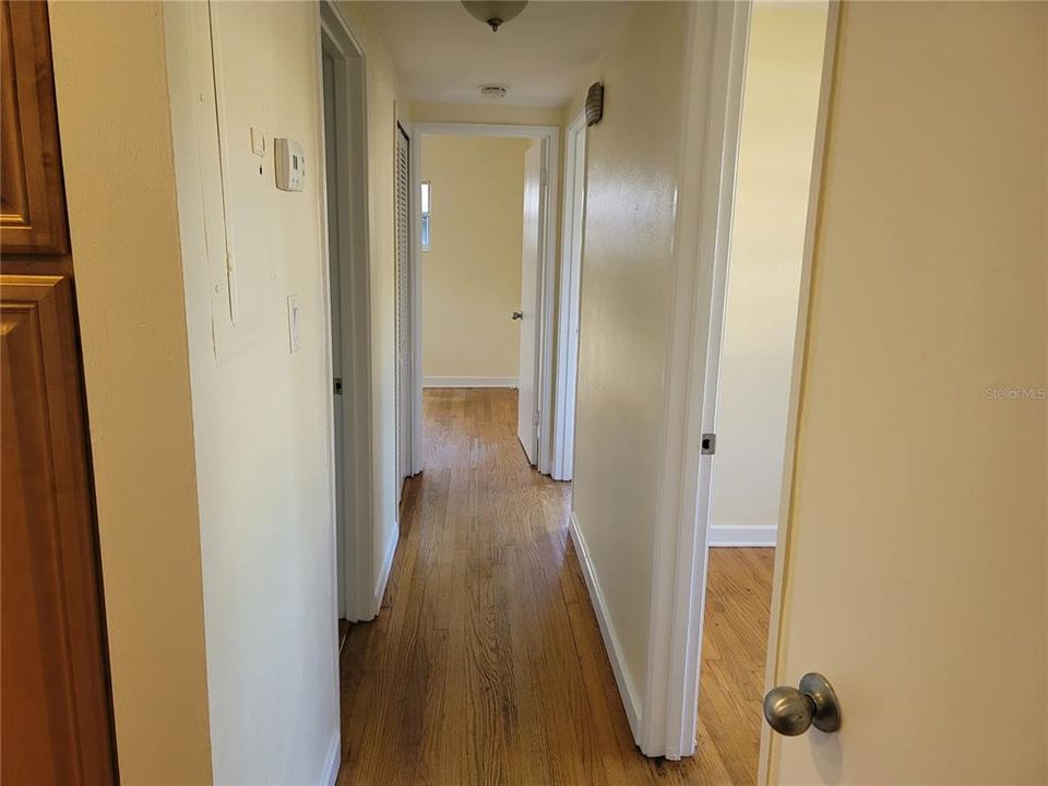 Hallway to bedrooms