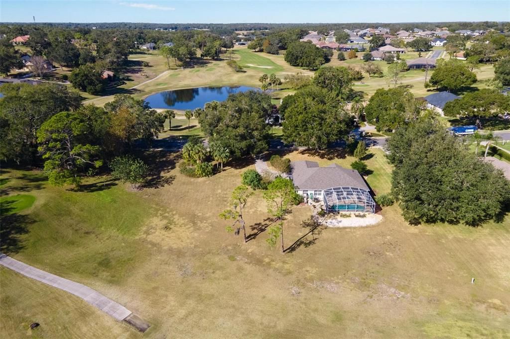 Aerial of property