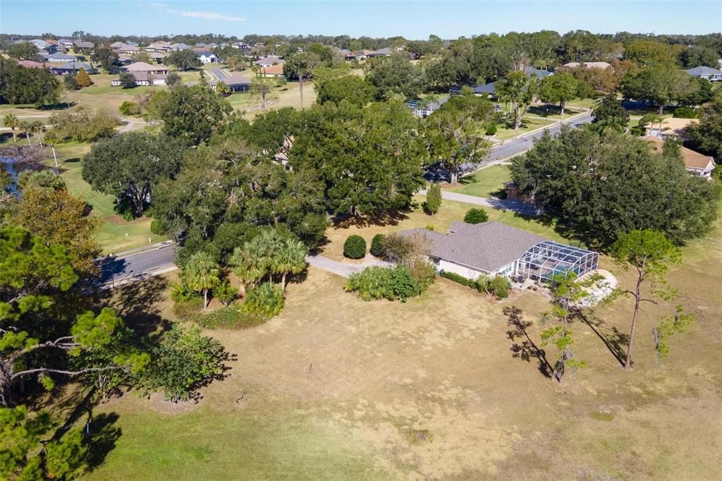 Aerial of property