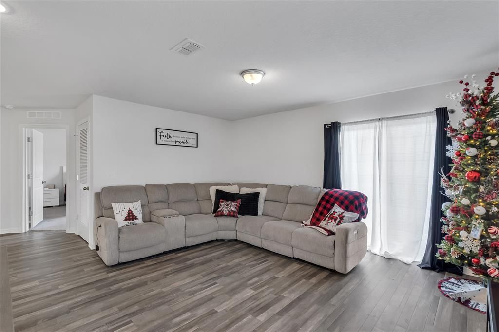 Open Floor Plan Living Area