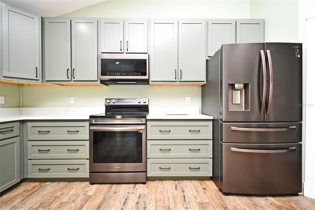 Samsung Tuscan Stainless appliances