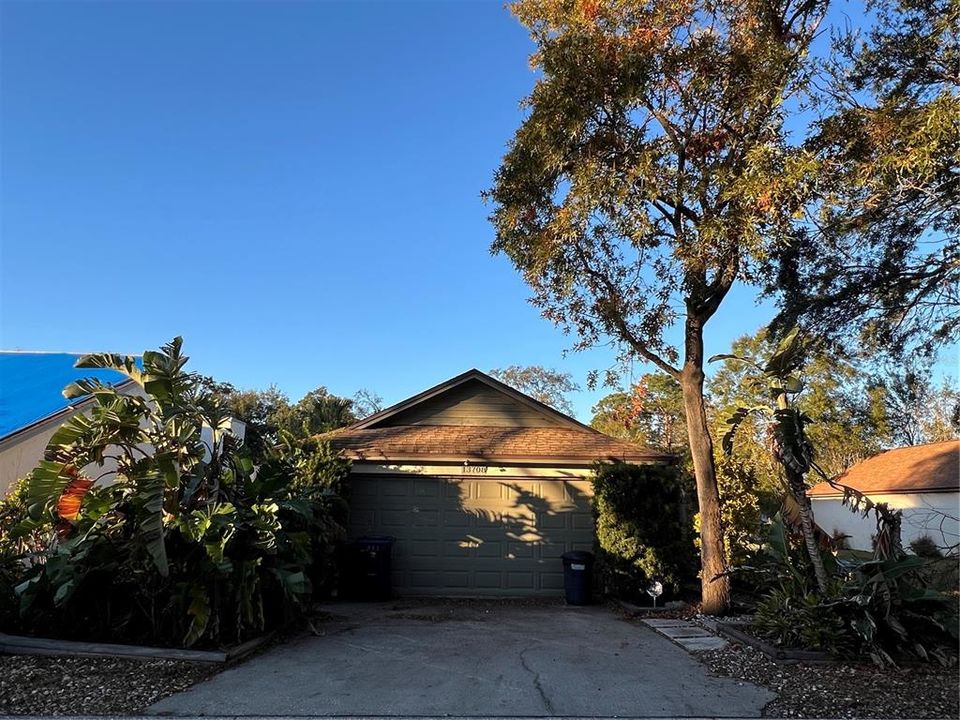 Front view of home from street