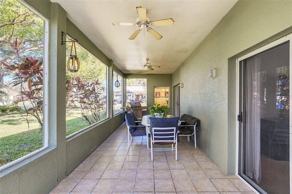 Screened porch