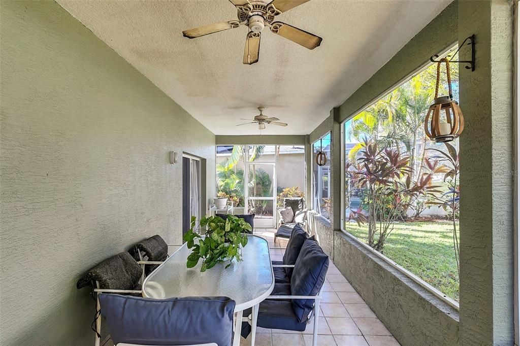 Screened porch