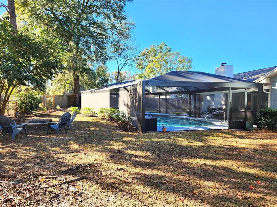 Fenced Backyard