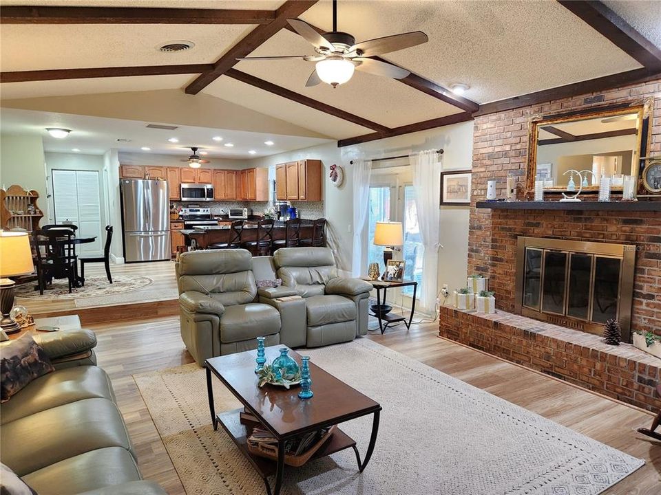 Living Room & Kitchen