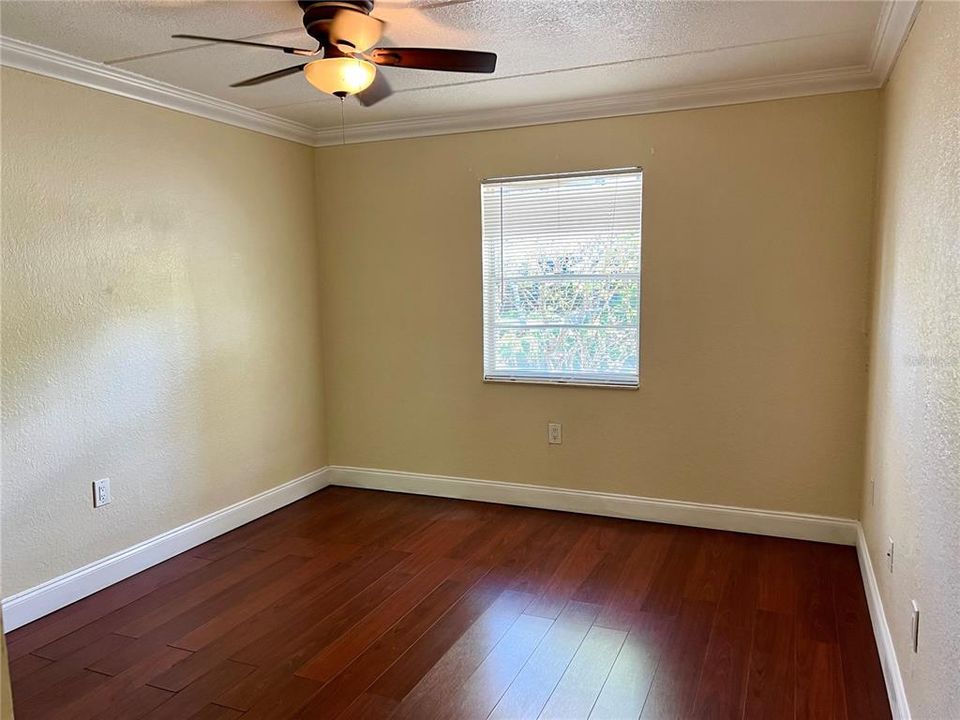 Bedroom with large closet