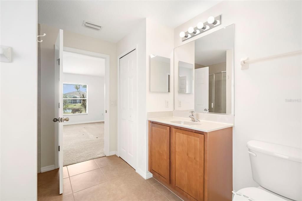 En Suite Bathroom with walk in shower