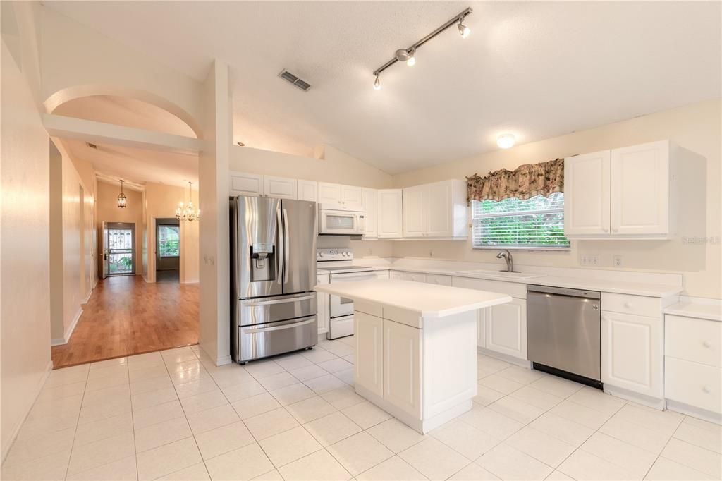 Spacious kitchen